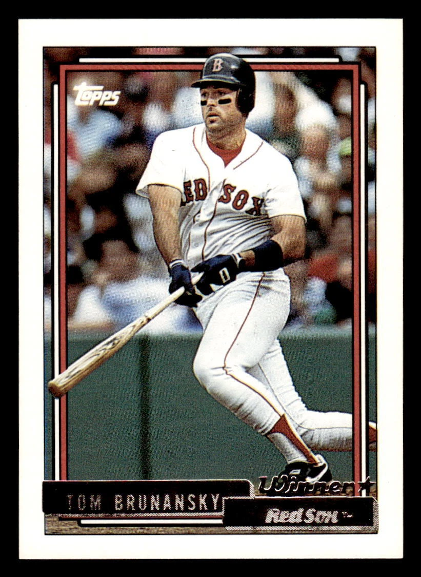 Tom Brunansky trading card
