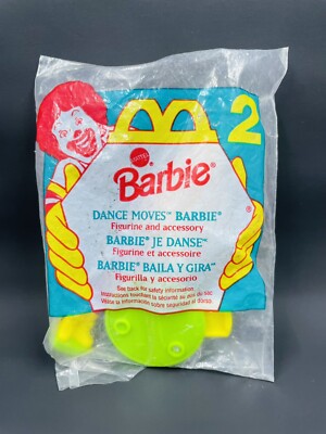 1994 McDonalds Dance Moves Barbie #2 New and Sealed