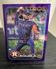 2024 Topps Base Set Series 2#588 Lance McCullers Jr. Purple Foil 499/799