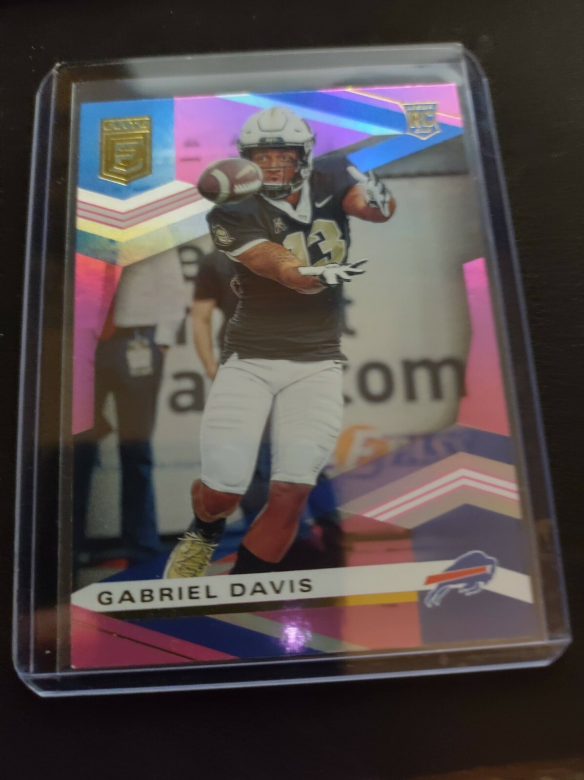 Donruss Elite Pink Parallel Gabriel Davis Rookie Bills 2020 RC #157