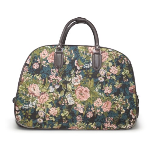 Women Men Travel Bags Hand Luggage Cabin Size Flight Trolley Ladies Holiday Bag - Picture 32 of 61