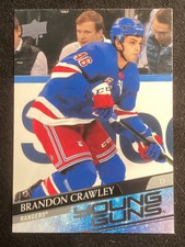 2020-21 Upper Deck - Young Guns #464 Brandon Crawley (RC)