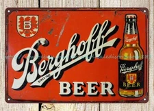rustic bars BEER tin sign living room wall art