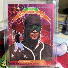Fernando Tatis Jr. 2020 Optic Diamond Kings #1 Pink Velocity Prizm 025/199
