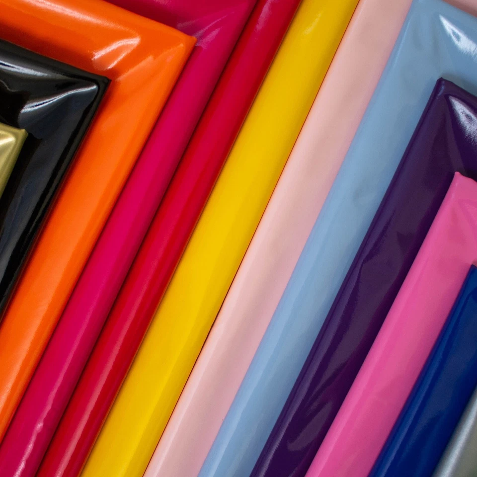 PVC Fabric for Sissy Maid Outfits - Gloss Shiny Stretch - suitable for sewing - Image 4 of 4