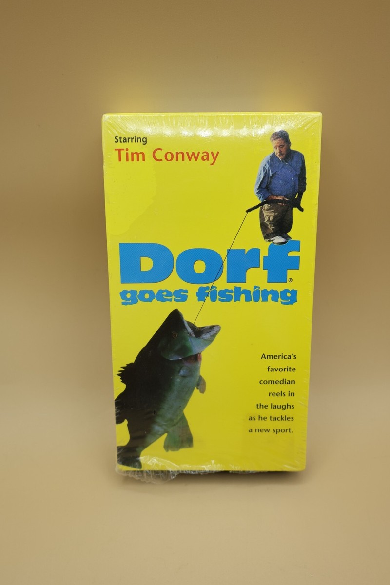 Dorf Goes Fishing (VHS, 1993) TIM CONWAY. VHS VIDEO TAPE. New