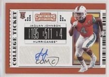 2019 Panini Contenders Draft Picks College Ticket Jaquan Johnson #194 Auto 6j0