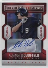 2014 Panini Elite Extra Edition Prospects 30/100 Auston Bousfield #57 Auto 0a2