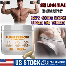 Turkesterone 1000 Mg Natural Capsules Supplement Muscle Growth & Recovery 60 Pcs