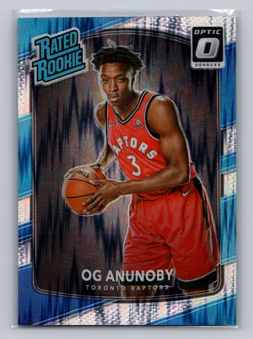 2017-18 Donruss Optic #178 OG Anunoby Rated Rookie Shock RC