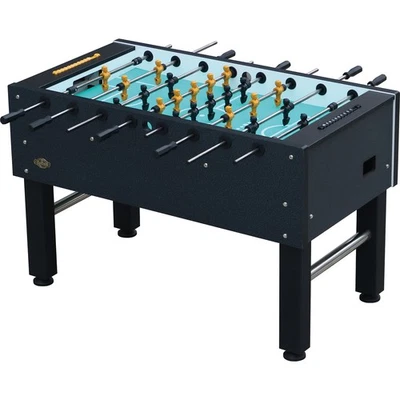 Charlsten Company Tischkicker Kickertisch Indoor Schwarz - Robuste Ausführung - Bild 1 von 4