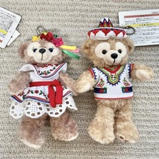 Disneyland Duffy  ShellieMay Plush Key Chain New Mexican Style Tokyo Disneysea