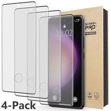 2/4-Pack HD Screen Protector For Samsung Galaxy S23 Plus Privacy Tempered Glass
