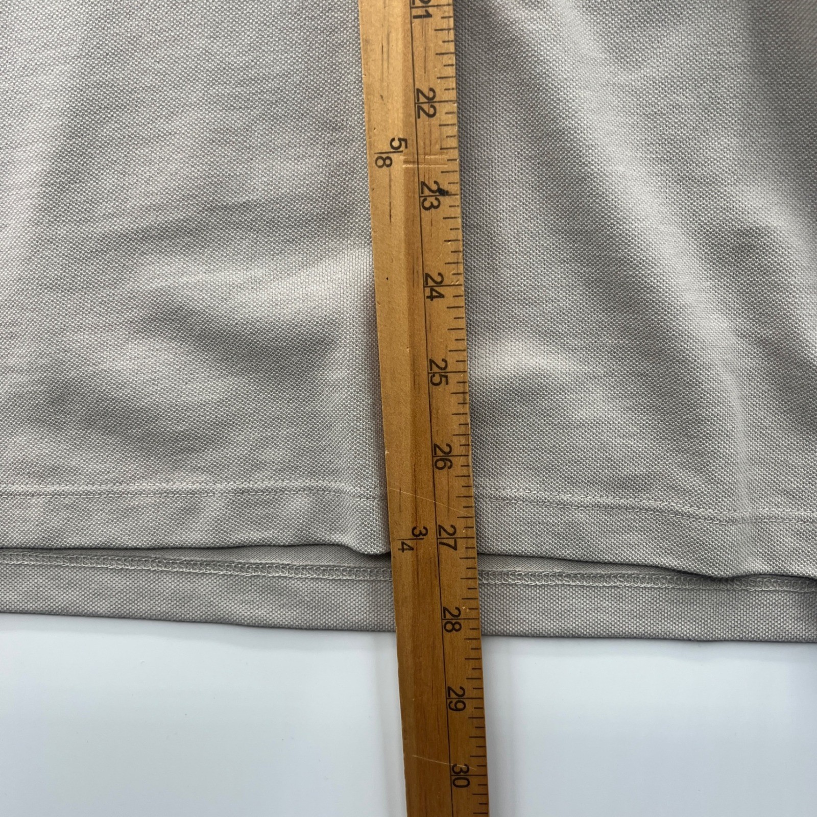 NEW HUGO BOSS Red Hot Regular Fit Polo Shirt Men Beige Short Sleeve Size L $98 thumbnail 7