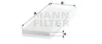 MANN-FILTER CU 4442 Filtro abitacolo Filtro particellare - Immagine 2