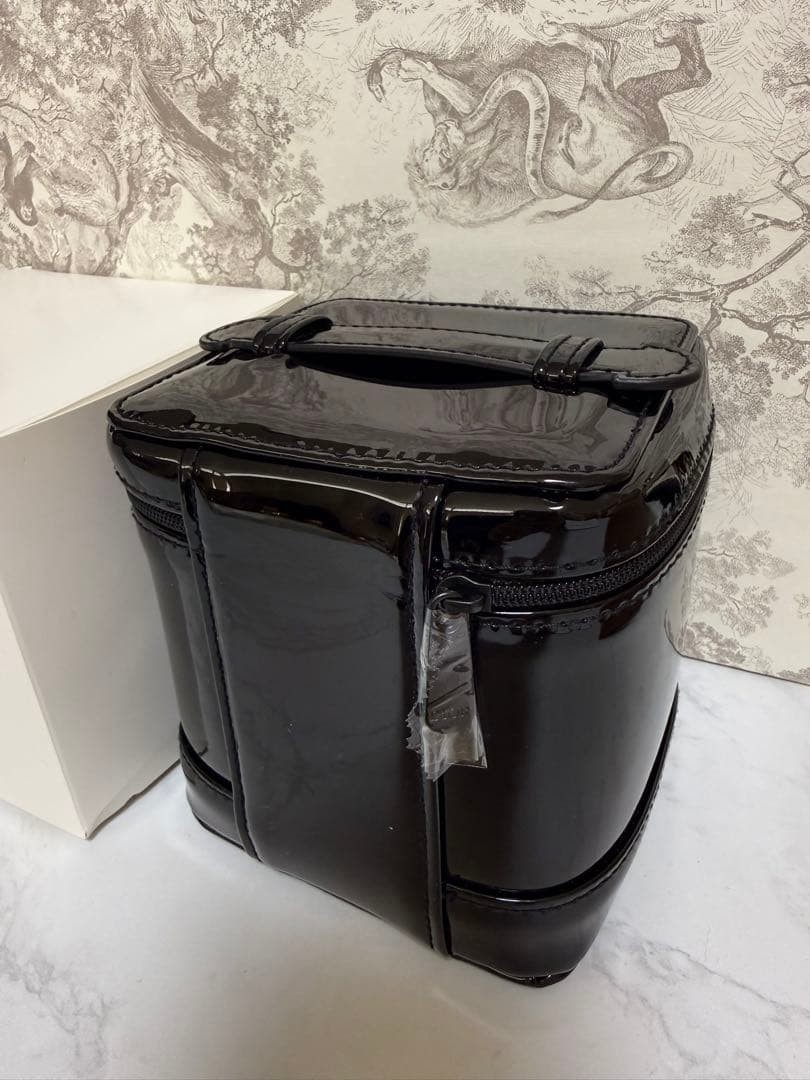 DIOR Vanity Pouch Case Black Novelty 11×10×11.5cm w/Box 2026