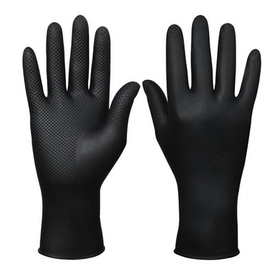 10PCS Gloves for Salon & Lab, Latex/Nitrile Gloves for Hair Salon & Laboratory