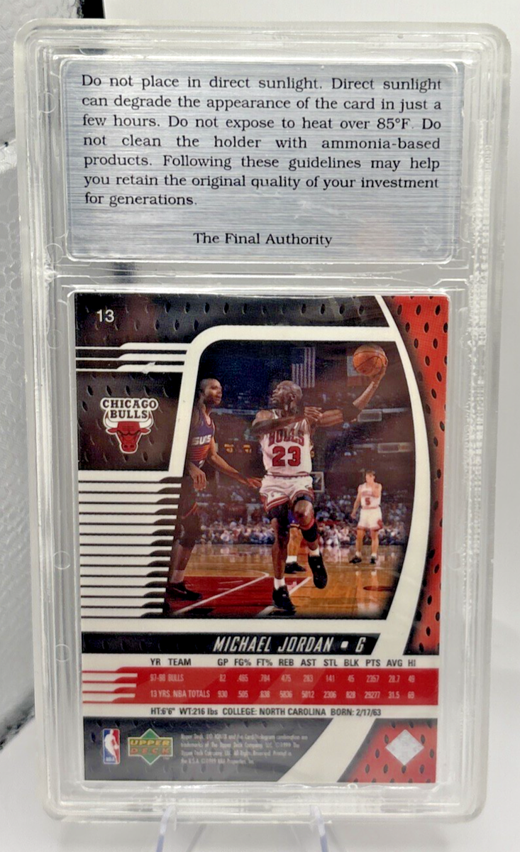 1998-99 Upper Deck Ionix - Michael Jordan #13 for sale online | eBay