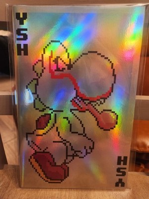ABSOLUTE YOSHI 8-BIT MAGMA FOIL VARIANT LTD 30 BY COVER ARTIST MATTHEW WAITE
