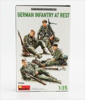 Miniart 35266 Zahlen - Soldaten - Soldiers Military German Infantry At Rest - 1
