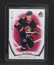 Tim Stutzle #18 2021-22 SP Authentic Limited Senators Card 57