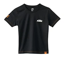 2017 KTM Kids Racing Tee Black UPW1796608 [L]