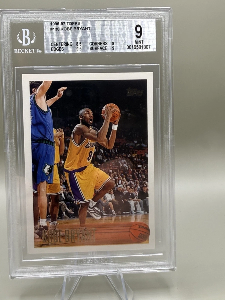 Kobe Bryant Basketball 1996-97 Season Sports Trading Cards Kobe Bryant Basketball 1996-97 Season Sports Trading Cards