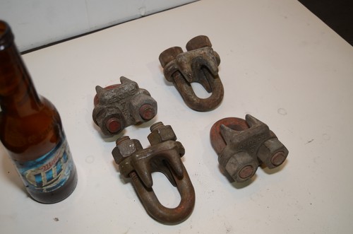 LOT of 4 WIRE ROPE CLIP 7/8 INV=30924
