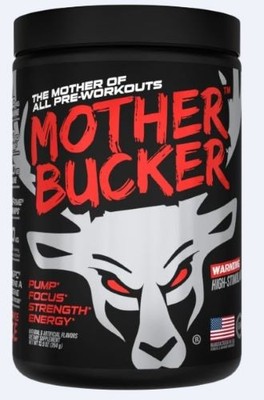 BUCKED UP MOTHER BUCKER PRE-WORKOUT Pump Focus Strength Energy High-Stimulant