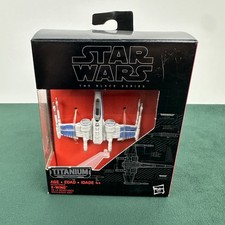 Star Wars Black Series Titanium Series Resistance X-Wing  02 Vehicle Hasbro NIB