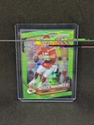 Patrick Mahomes II 2025 Panini Prizm Neon Green Pulsar Kansas City Chiefs #26