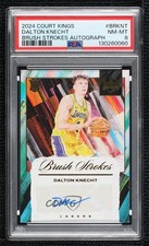 2024-25 Panini Court Kings Brush Strokes 48/99 Dalton Knecht PSA 8 Auto 1mw4