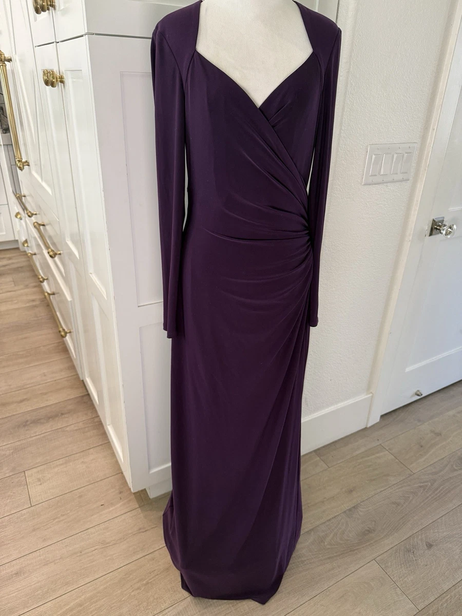 green emerald velvet dress Amazon.com: Lauren Ralph Lauren Twist-Front Foil Print Jersey Gown Black 2  : Clothing, Shoes & Jewelry main image 0