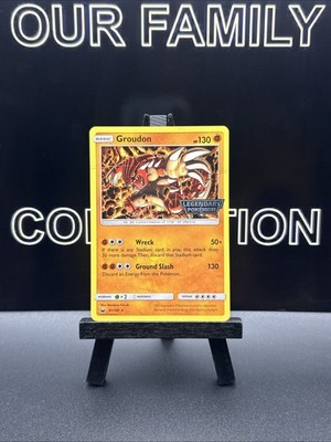 Groudon 81/168 Legendary Pokemon Stamped Gamestop Promo Cosmos