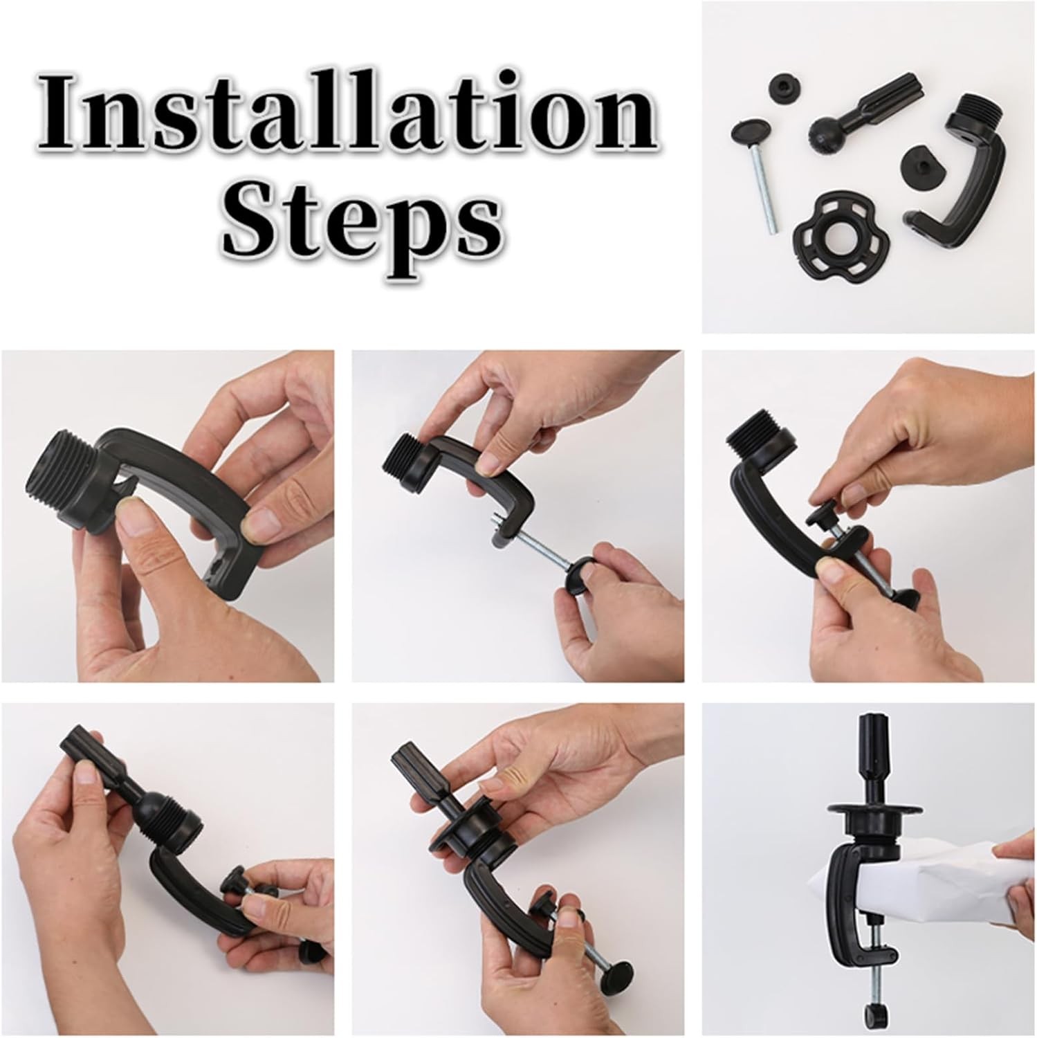 Sirydtm12" Barber Mannequin Head Male 100% Real Hair With Beard,Dark Brown 