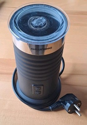 Grundig Milchaufschäumer Elektrisch Schwarz Kalt Warm  