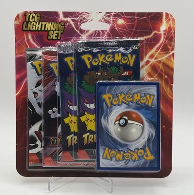 NEW POKEMON TCG LIGHTNING BOX / 4 PACKS + 1 BONUS CARD SEALED 97712544540|  eBay