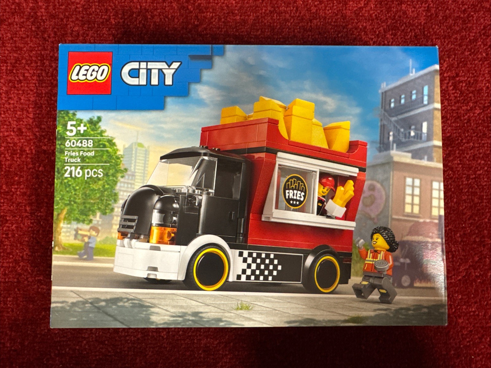 Lego City Fries Food Truck Toy - Building Set 60488 - Image 3