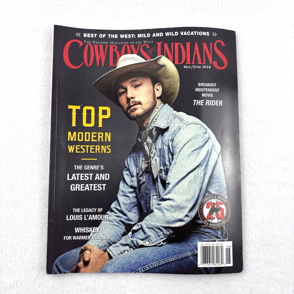 Cowboys & Indians Magazine Ed Harris George Straight Lot of 3 2018 - Image 3 of 4