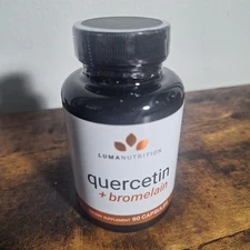 Luma Nutrition Quercetin + Bromelain 60 Count