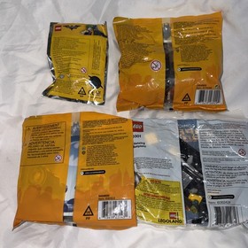 LEGO Lot 4 Poly Bag Rare 5004929 , 30301 , 211701 , 5004930 Batman Exclusive New
