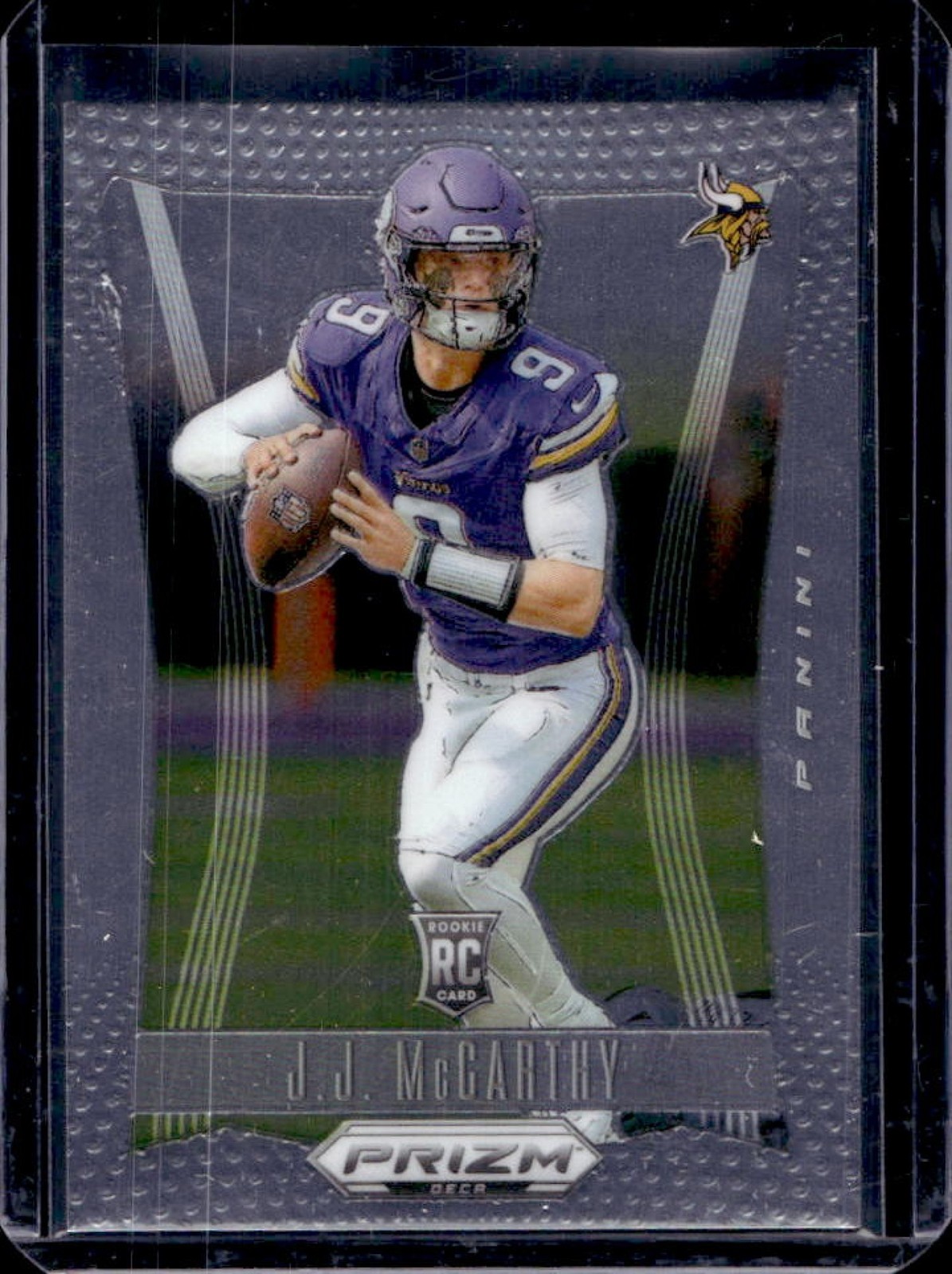 2024 Prizm Deca J.J. McCarthy RC Rookie #203 Vikings