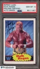 Hulk Hogan Signed 1985 Titan WWF REPRINT CARD PSA/DNA 10 AUTO