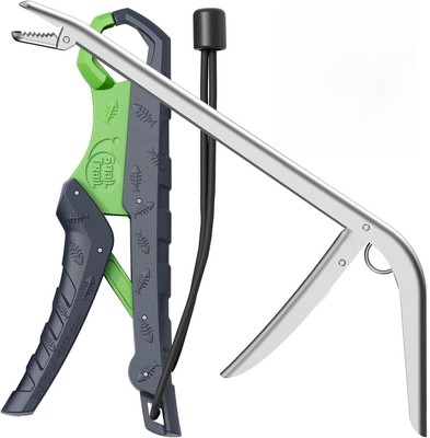 SNAIL TRAIL 11.5'' Fishing Hook Remover Tool & 9'' Floating 11.5'', Gray-Green 