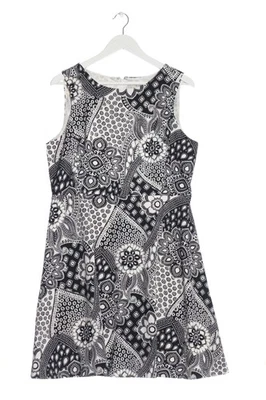 ANN TAYLOR LOFT Vestido línea A Mujeres Vestido Talla EU 40 blanco-negro - Imagen 1 de 4