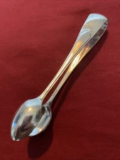 Vintage Silver Plated Art Deco Sugar Tongs By Mappin & Webb c.1940