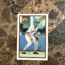 1989 Boman #142 Gary Sheffield Rookie Card (RC) - Milwaukee Brewers. rookie card picture