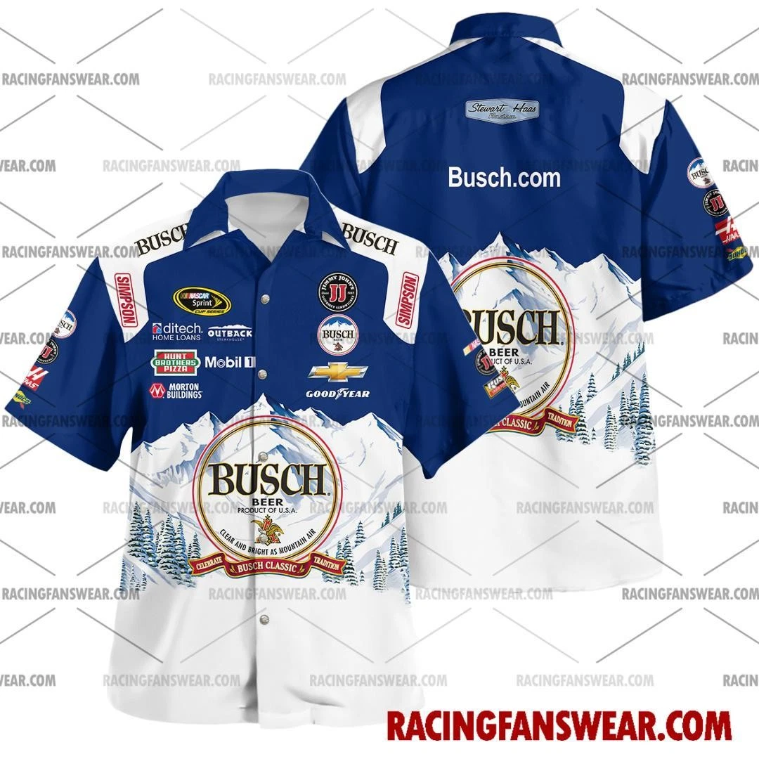 Kevin Harvick Nascar Racing 2016 Hawaiian Shirts