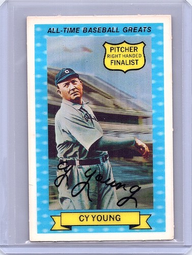 Cy Young [Baseball Greats] #12 1970 Rold Gold Pretzels card