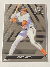 COBY MAYO orioles 2024 Leaf Press Pass Premium #10 (H3)